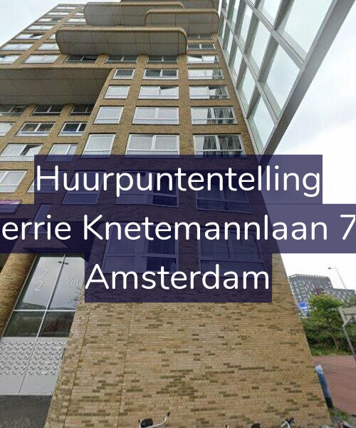 Foto gevel Huurpuntentelling voor Gerrie Knetemannlaan 76, Amsterdam