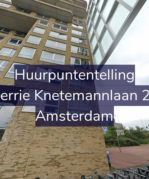 Foto gevel Huurpuntentelling voor Gerrie Knetemannlaan 26, Amsterdam