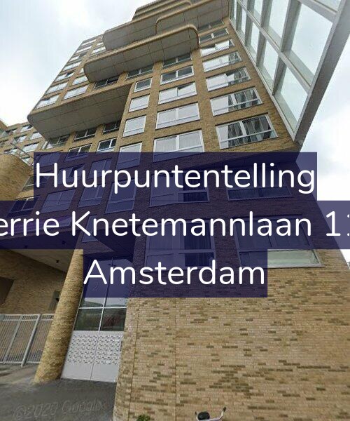 Foto gevel Huurpuntentelling voor Gerrie Knetemannlaan 118, Amsterdam