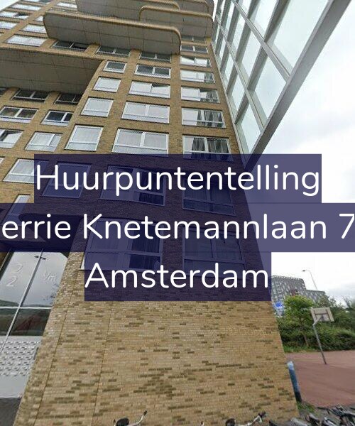 Foto gevel Huurpuntentelling voor Gerrie Knetemannlaan 74, Amsterdam