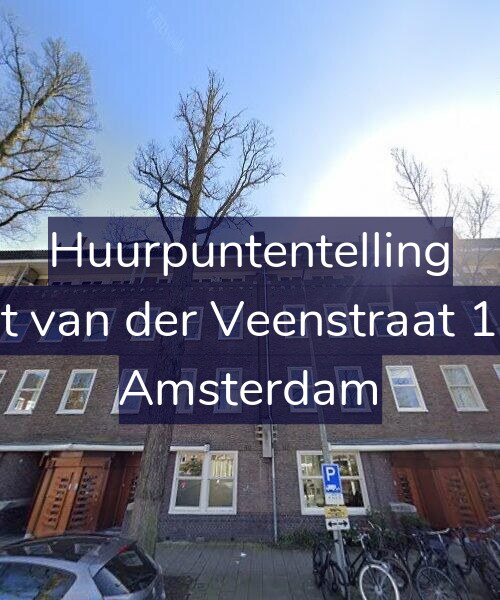 Foto gevel Huurpuntentelling voor Gerrit van der Veenstraat 133-2, Amsterdam