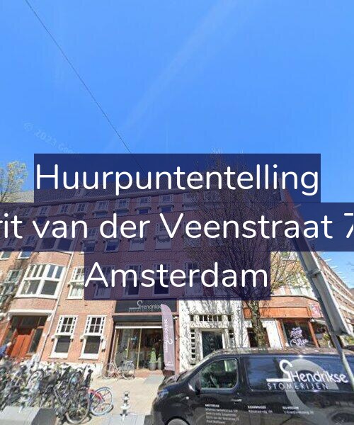 Foto gevel Huurpuntentelling voor Gerrit van der Veenstraat 76-1, Amsterdam