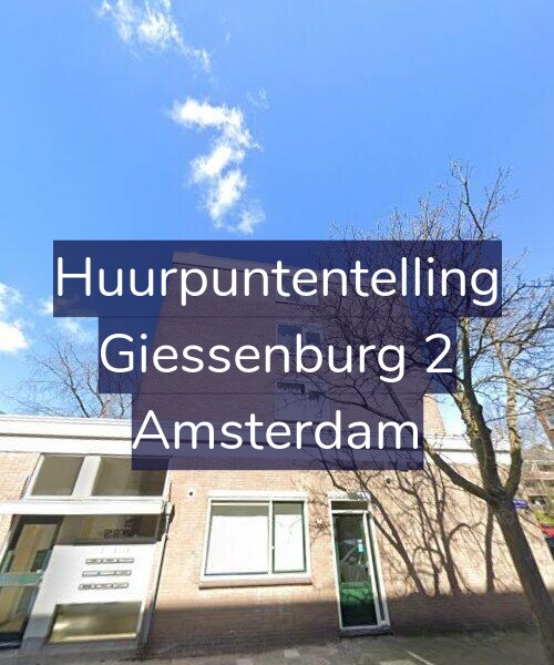 Foto gevel Huurpuntentelling voor Giessenburg 2, Amsterdam
