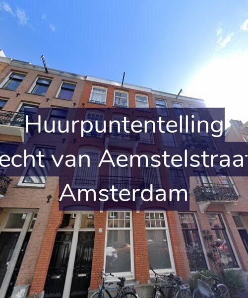 Foto gevel Huurpuntentelling voor Gijsbrecht van Aemstelstraat 22-2, Amsterdam