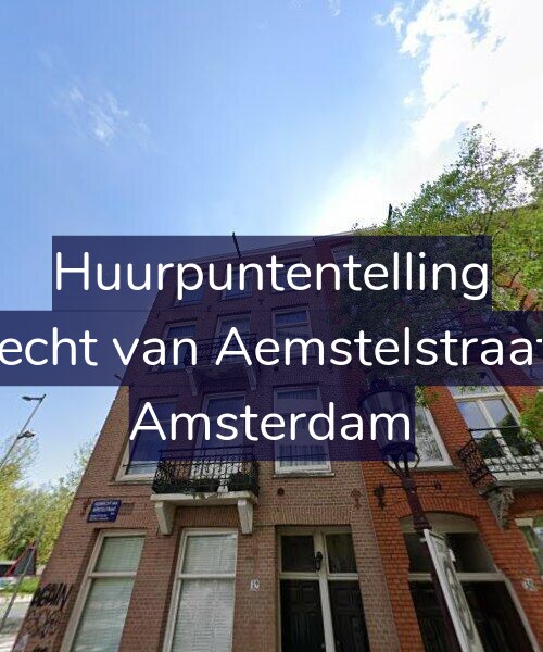 Foto gevel Huurpuntentelling voor Gijsbrecht van Aemstelstraat 32-2, Amsterdam