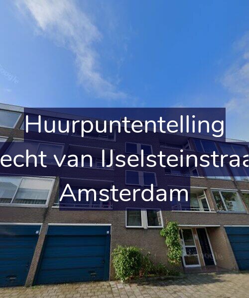 Foto gevel Huurpuntentelling voor Gijsbrecht van IJselsteinstraat 179, Amsterdam