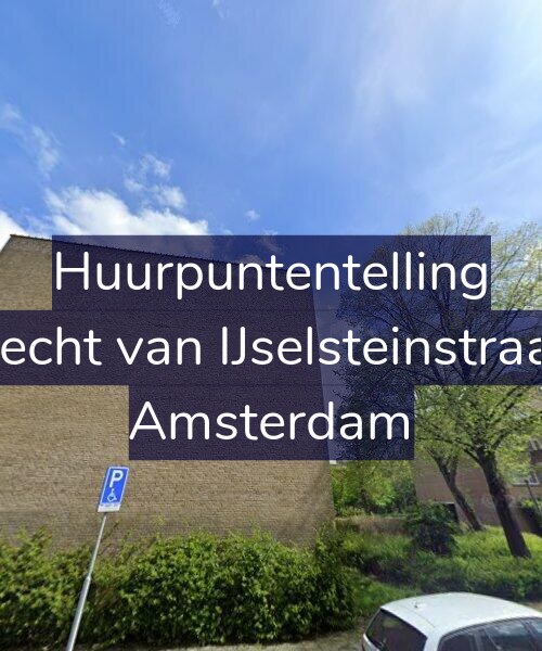 Foto gevel Huurpuntentelling voor Gijsbrecht van IJselsteinstraat 255, Amsterdam