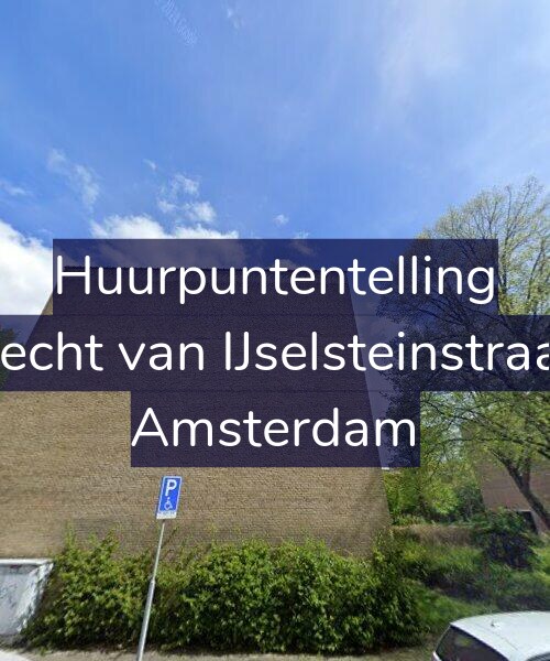 Foto gevel Huurpuntentelling voor Gijsbrecht van IJselsteinstraat 253, Amsterdam