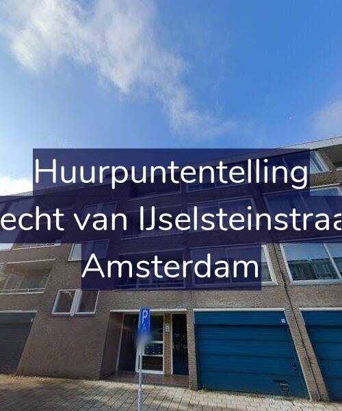 Foto gevel Huurpuntentelling voor Gijsbrecht van IJselsteinstraat 149, Amsterdam