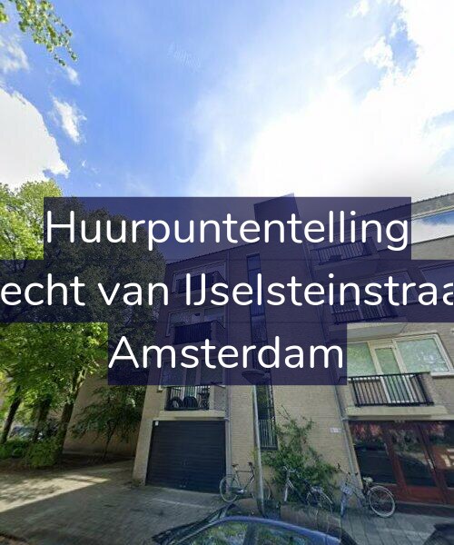 Foto gevel Huurpuntentelling voor Gijsbrecht van IJselsteinstraat 199, Amsterdam