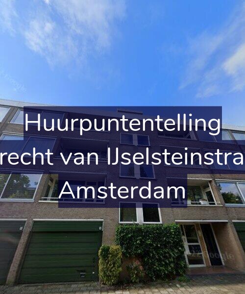Foto gevel Huurpuntentelling voor Gijsbrecht van IJselsteinstraat 99, Amsterdam