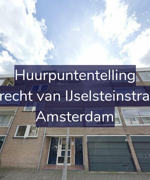 Foto gevel Huurpuntentelling voor Gijsbrecht van IJselsteinstraat 27, Amsterdam