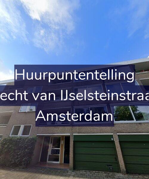 Foto gevel Huurpuntentelling voor Gijsbrecht van IJselsteinstraat 105, Amsterdam