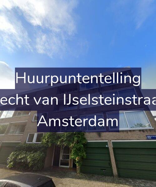 Foto gevel Huurpuntentelling voor Gijsbrecht van IJselsteinstraat 123, Amsterdam