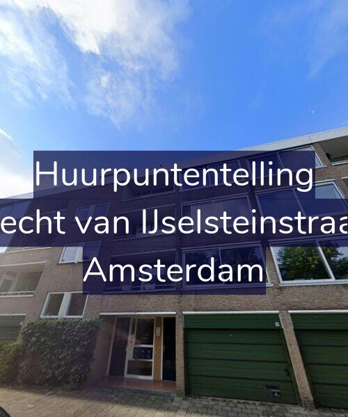 Foto gevel Huurpuntentelling voor Gijsbrecht van IJselsteinstraat 103, Amsterdam