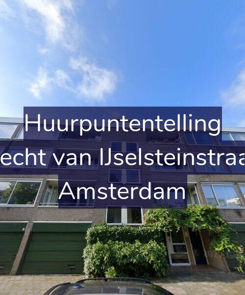 Foto gevel Huurpuntentelling voor Gijsbrecht van IJselsteinstraat 119, Amsterdam
