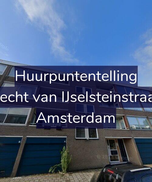 Foto gevel Huurpuntentelling voor Gijsbrecht van IJselsteinstraat 161, Amsterdam