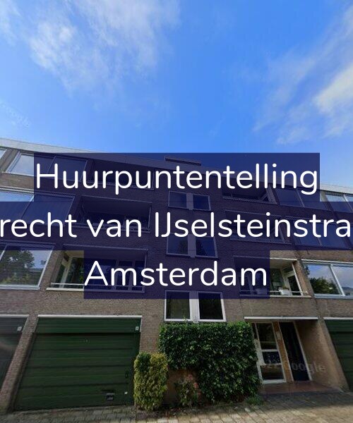 Foto gevel Huurpuntentelling voor Gijsbrecht van IJselsteinstraat 97, Amsterdam