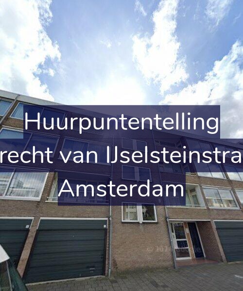 Foto gevel Huurpuntentelling voor Gijsbrecht van IJselsteinstraat 19, Amsterdam