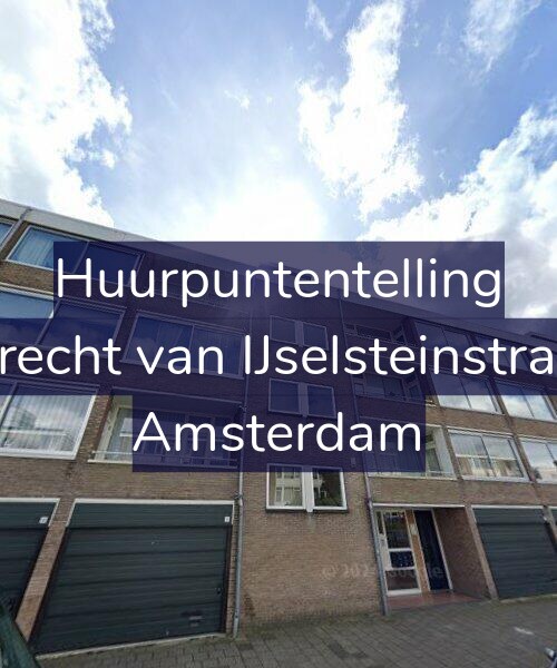Foto gevel Huurpuntentelling voor Gijsbrecht van IJselsteinstraat 17, Amsterdam