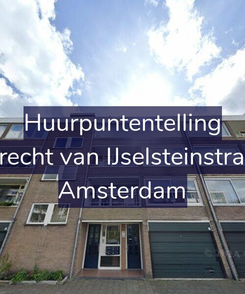 Foto gevel Huurpuntentelling voor Gijsbrecht van IJselsteinstraat 43, Amsterdam