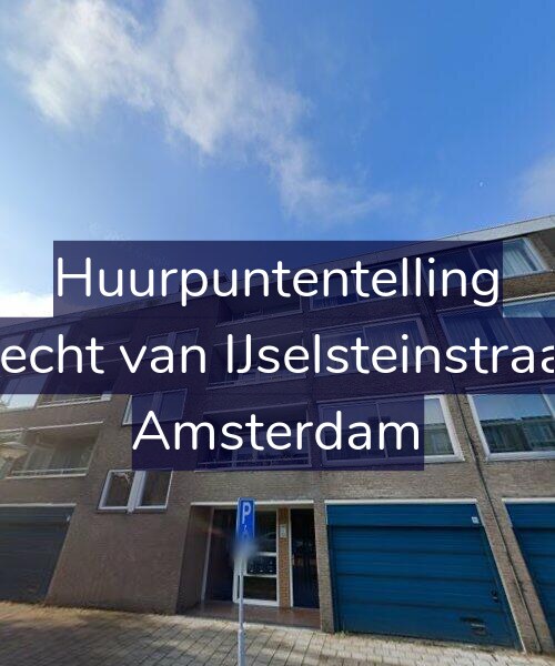 Foto gevel Huurpuntentelling voor Gijsbrecht van IJselsteinstraat 143, Amsterdam
