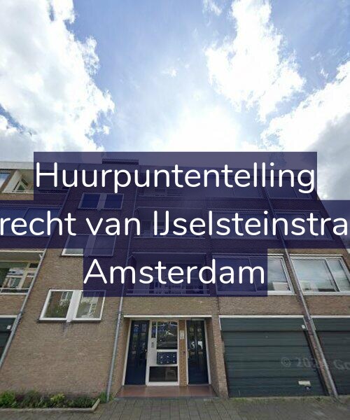 Foto gevel Huurpuntentelling voor Gijsbrecht van IJselsteinstraat 61, Amsterdam
