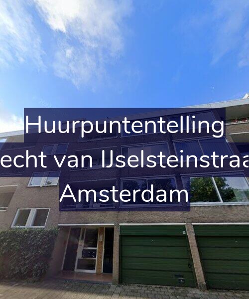 Foto gevel Huurpuntentelling voor Gijsbrecht van IJselsteinstraat 107, Amsterdam