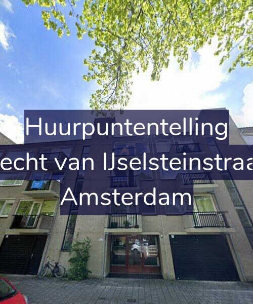 Foto gevel Huurpuntentelling voor Gijsbrecht van IJselsteinstraat 225, Amsterdam