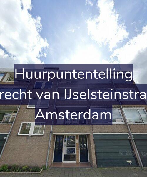 Foto gevel Huurpuntentelling voor Gijsbrecht van IJselsteinstraat 63, Amsterdam