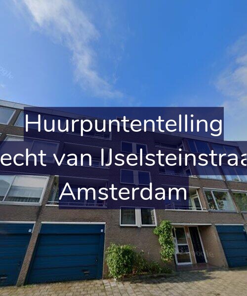 Foto gevel Huurpuntentelling voor Gijsbrecht van IJselsteinstraat 177, Amsterdam