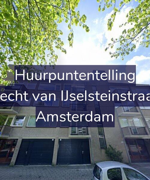 Foto gevel Huurpuntentelling voor Gijsbrecht van IJselsteinstraat 245, Amsterdam