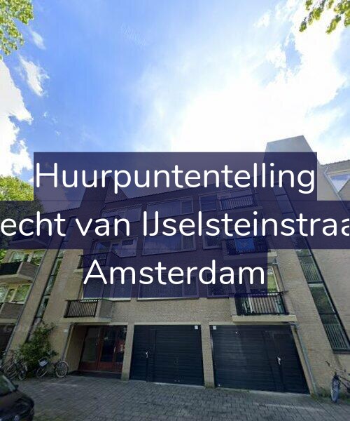 Foto gevel Huurpuntentelling voor Gijsbrecht van IJselsteinstraat 207, Amsterdam