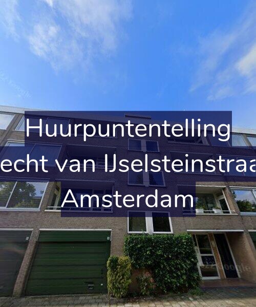 Foto gevel Huurpuntentelling voor Gijsbrecht van IJselsteinstraat 101, Amsterdam