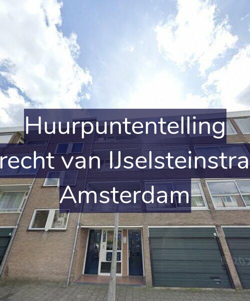 Foto gevel Huurpuntentelling voor Gijsbrecht van IJselsteinstraat 23, Amsterdam