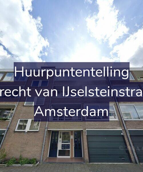 Foto gevel Huurpuntentelling voor Gijsbrecht van IJselsteinstraat 45, Amsterdam