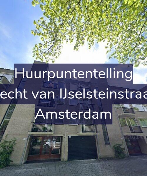 Foto gevel Huurpuntentelling voor Gijsbrecht van IJselsteinstraat 231, Amsterdam