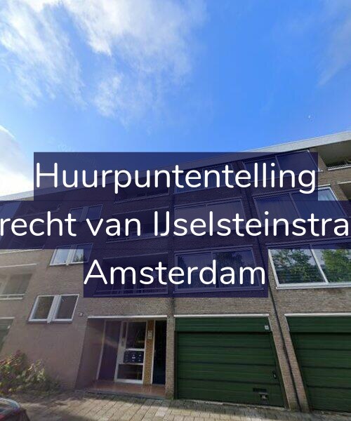 Foto gevel Huurpuntentelling voor Gijsbrecht van IJselsteinstraat 87, Amsterdam