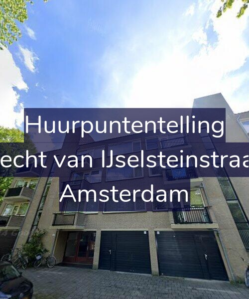 Foto gevel Huurpuntentelling voor Gijsbrecht van IJselsteinstraat 205, Amsterdam