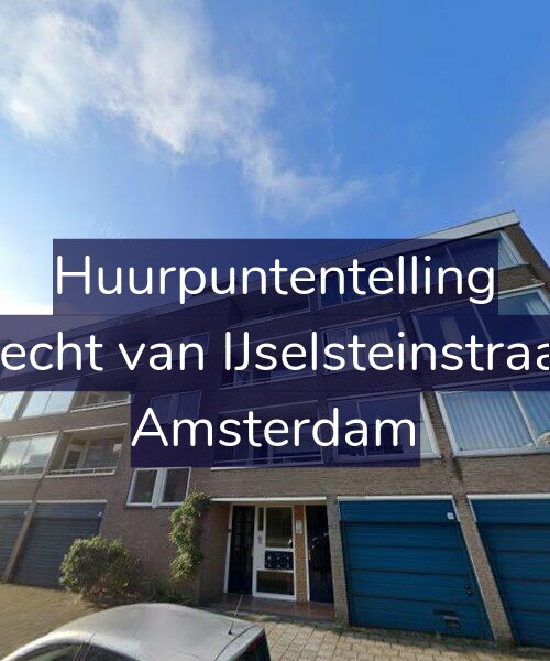 Foto gevel Huurpuntentelling voor Gijsbrecht van IJselsteinstraat 183, Amsterdam