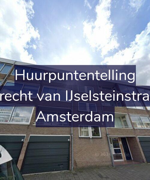 Foto gevel Huurpuntentelling voor Gijsbrecht van IJselsteinstraat 21, Amsterdam