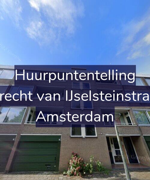 Foto gevel Huurpuntentelling voor Gijsbrecht van IJselsteinstraat 81, Amsterdam