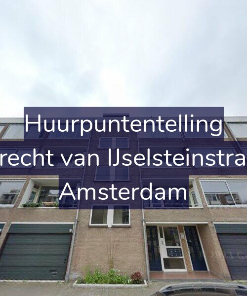 Foto gevel Huurpuntentelling voor Gijsbrecht van IJselsteinstraat 37, Amsterdam