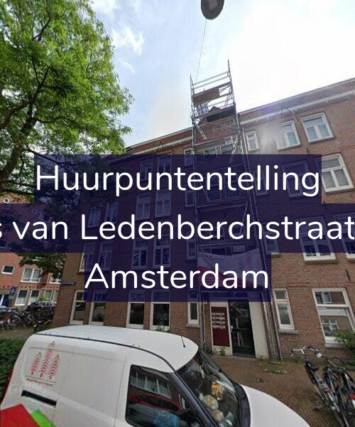 Foto gevel Huurpuntentelling voor Gillis van Ledenberchstraat 1-H, Amsterdam