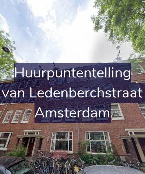 Foto gevel Huurpuntentelling voor Gillis van Ledenberchstraat 43-1, Amsterdam