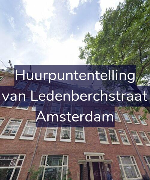 Foto gevel Huurpuntentelling voor Gillis van Ledenberchstraat 45-2, Amsterdam