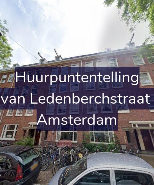 Foto gevel Huurpuntentelling voor Gillis van Ledenberchstraat 43-H, Amsterdam