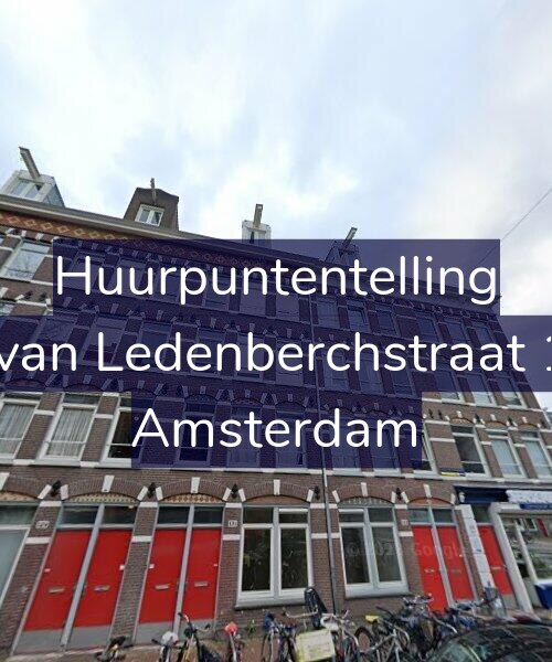 Foto gevel Huurpuntentelling voor Gillis van Ledenberchstraat 131-1, Amsterdam