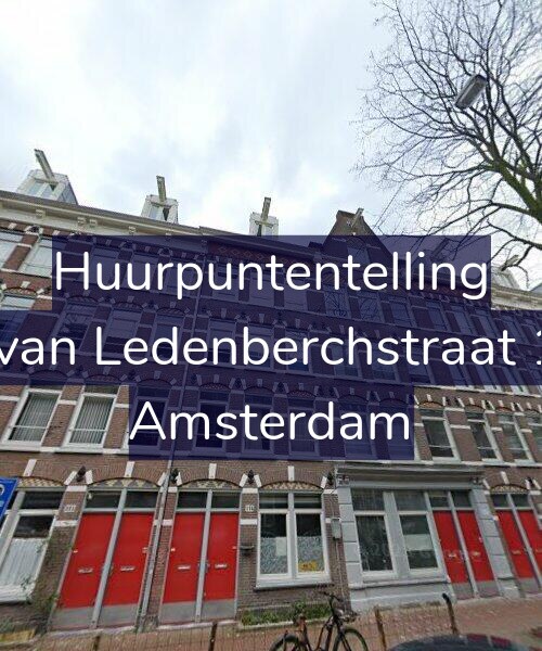 Foto gevel Huurpuntentelling voor Gillis van Ledenberchstraat 115-2, Amsterdam