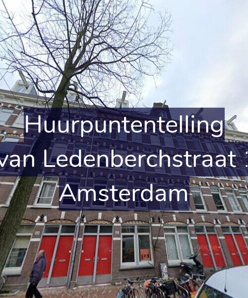 Foto gevel Huurpuntentelling voor Gillis van Ledenberchstraat 127-1, Amsterdam